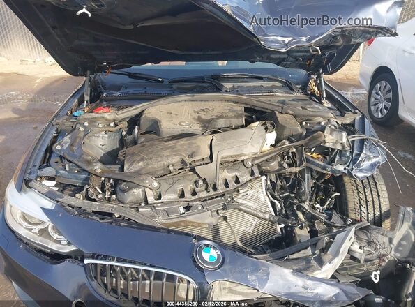 WBA3T1C59GP823784 2016 BMW 4 SERIES Dark Blue Widok z tyłu