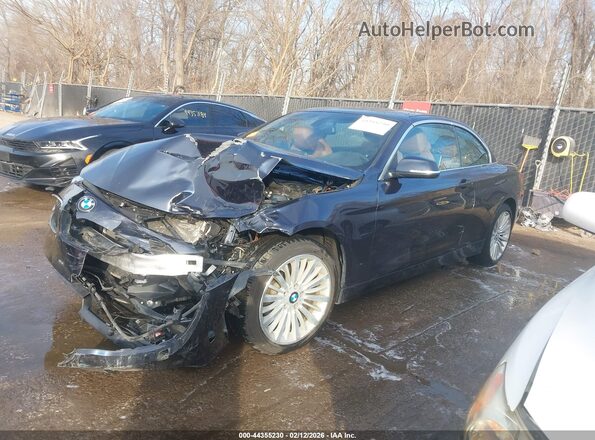 WBA3T1C59GP823784 2016 BMW 4 SERIES Dark Blue Widok wnętrza 360 stopni