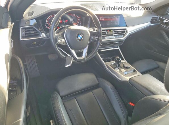 WBA43AT04PCL65006 2023 BMW 4 SERIES Black Вид панелі приладів