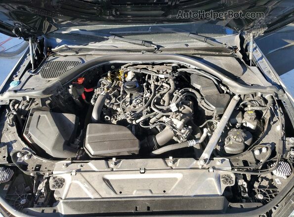 WBA43AT04PCL65006 2023 BMW 4 SERIES Black Вид задньої частини салону