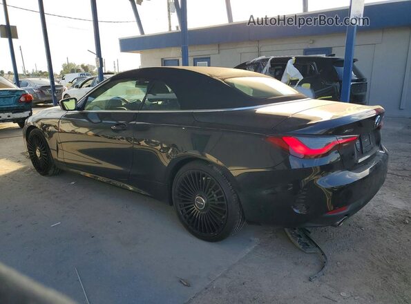 WBA43AT04PCL65006 2023 BMW 4 SERIES Black Задня ліва чверть