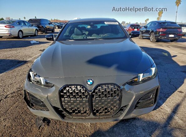WBA43DA01SCT82634 2025 BMW 4 SERIES Gray Դիմացի տեսք