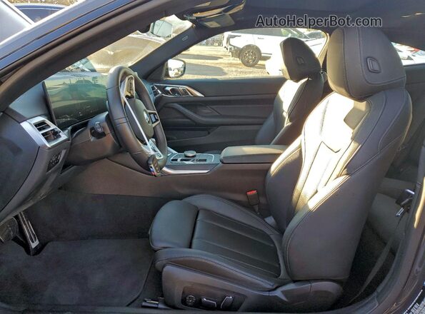 WBA43DA01SCT82634 2025 BMW 4 SERIES Gray Սալոնի դիմացի տեսք