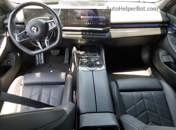 WBA43FJ04RCR80061 2024 BMW 7 SERIES Black Вид панелі приладів