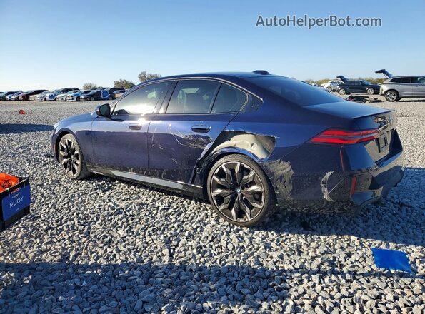 WBA43FJ04TCV26433 2026 BMW 5 SERIES Blue უკანა მარცხენა