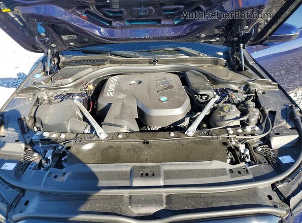 WBA43FJ04TCV26433 2026 BMW 5 SERIES Blue უკანა სალონის ხედი