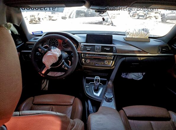 WBA4A9C52GGL89412 2016 BMW 4 SERIES Black Widok deski rozdzielczej