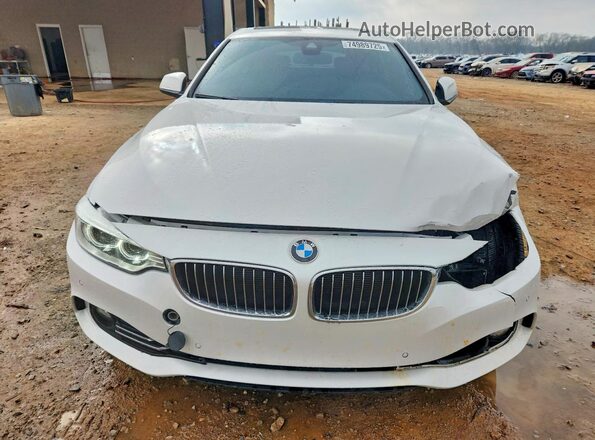 WBA4B1C52GG242263 2016 BMW 4 SERIES White Դիմացի տեսք