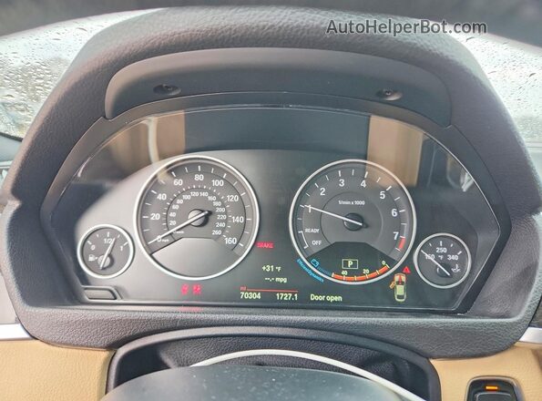 WBA4B1C52GG242263 2016 BMW 4 SERIES White Սարքավորումների վահանակի տեսք