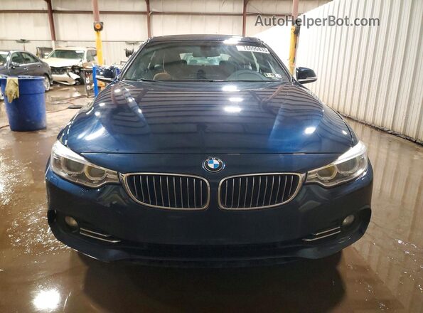 WBA4C9C51GG138830 2016 BMW 4 SERIES Blue Դիմացի տեսք