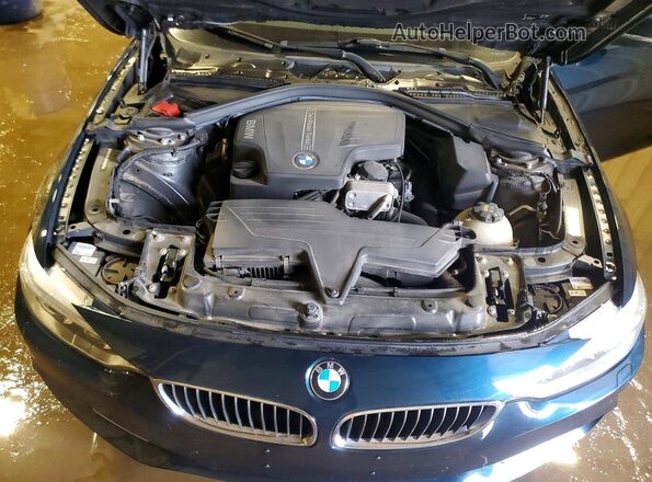 WBA4C9C51GG138830 2016 BMW 4 SERIES Blue Սալոնի հետևի տեսք