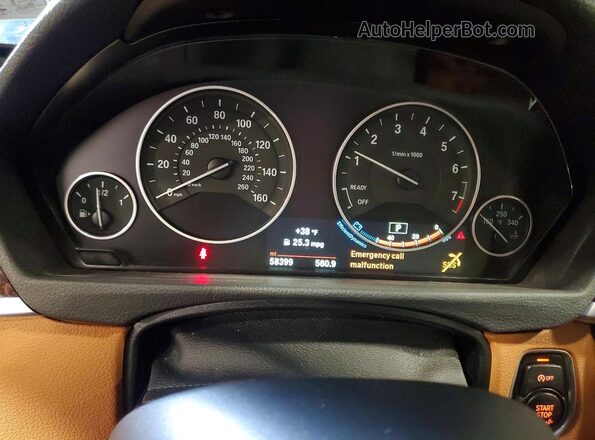 WBA4C9C51GG138830 2016 BMW 4 SERIES Blue Սարքավորումների վահանակի տեսք