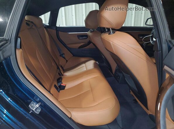 WBA4C9C51GG138830 2016 BMW 4 SERIES Blue Հետևի նստատեղերի տեսք