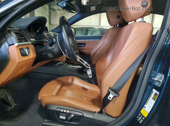 WBA4C9C51GG138830 2016 BMW 4 SERIES Blue Սալոնի դիմացի տեսք