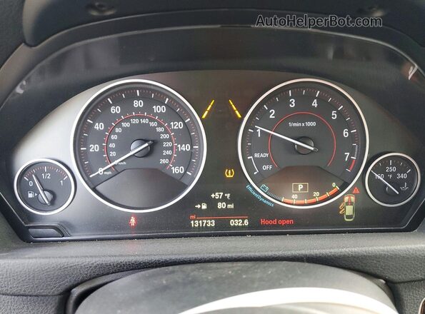 WBA4J1C06LBU68417 2020 BMW 4 SERIES Gray Instrument cluster view