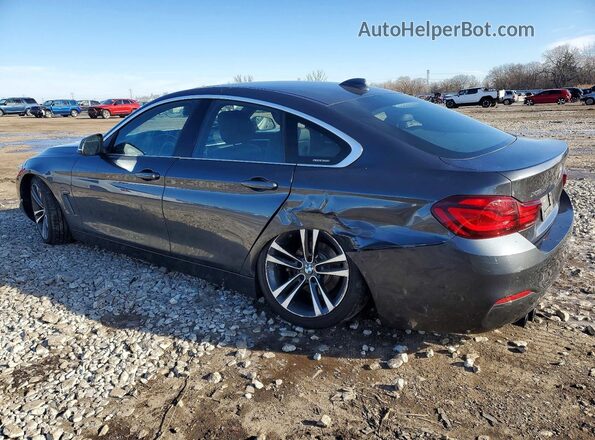 WBA4J3C02LCD21665 2020 BMW 4 SERIES Gray Задня ліва чверть