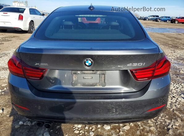 WBA4J3C02LCD21665 2020 BMW 4 SERIES Gray Вид ззаду