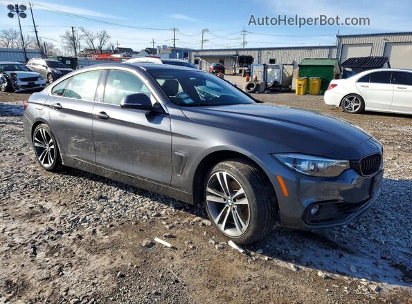 WBA4J3C02LCD21665 2020 BMW 4 SERIES Gray Передня права чверть