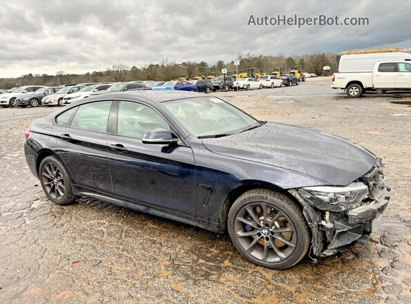 WBA4J7C02LBV99704 2020 BMW 4 SERIES Черный Передняя правая четверть