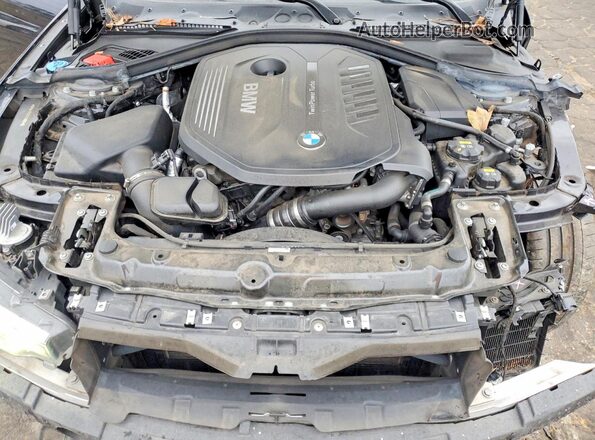 WBA4J7C02LBV99704 2020 BMW 4 SERIES Черный Вид задней части салона