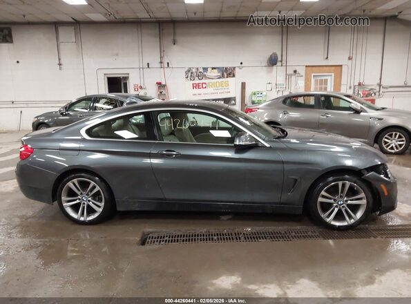 WBA4R9C55HK680980 2017 BMW 4 SERIES Зеленый Панорамный вид салона 360°