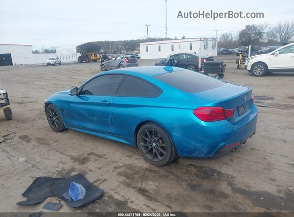 WBA4W7C06LFH35104 2020 BMW 4 SERIES Teal Հետևի ձախ