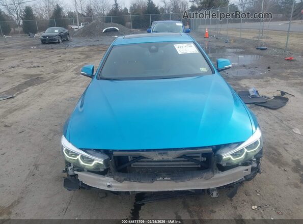WBA4W7C06LFH35104 2020 BMW 4 SERIES Teal Սալոնի հետևի տեսք