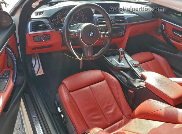 WBA4W7C0XLFJ79814 2020 BMW 4 SERIES White Dashboard view