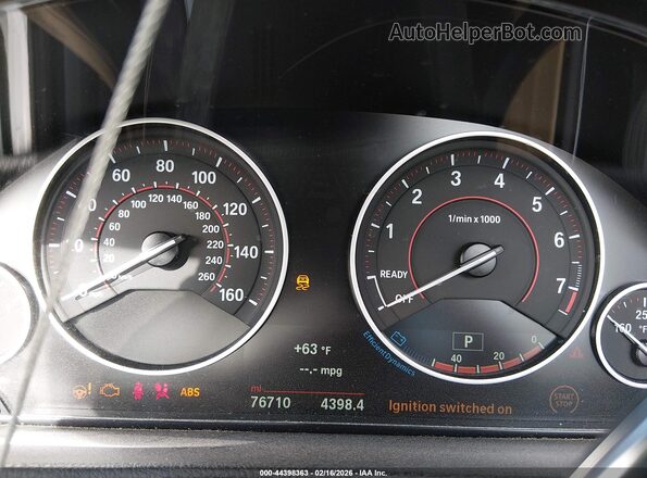 WBA4Z1C55JEC73282 2018 BMW 4 SERIES Белый Вид задних сидений