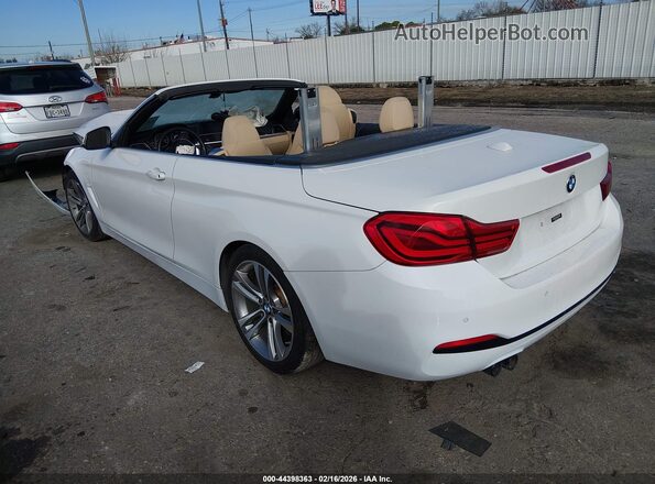 WBA4Z1C55JEC73282 2018 BMW 4 SERIES Белый Задняя левая четверть