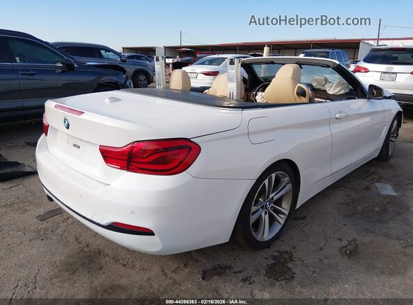 WBA4Z1C55JEC73282 2018 BMW 4 SERIES Белый Задняя правая четверть
