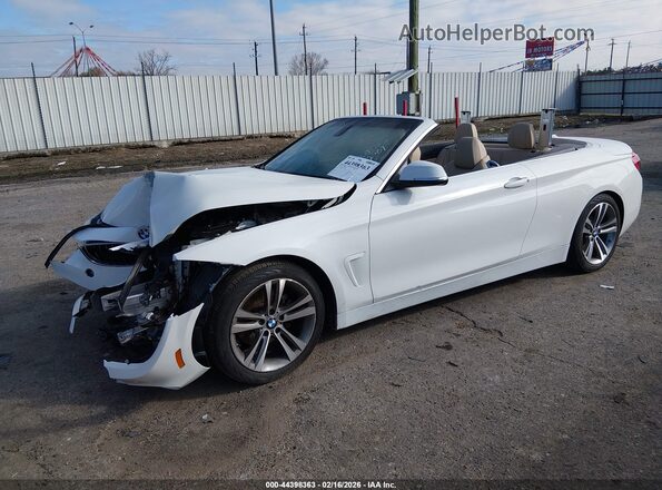 WBA4Z1C55JEC73282 2018 BMW 4 SERIES Белый Передняя левая четверть
