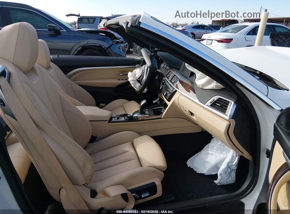 WBA4Z1C55JEC73282 2018 BMW 4 SERIES Белый Вид салона спереди