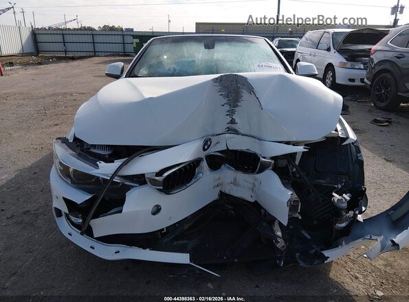 WBA4Z1C55JEC73282 2018 BMW 4 SERIES Белый Вид щитка приборов