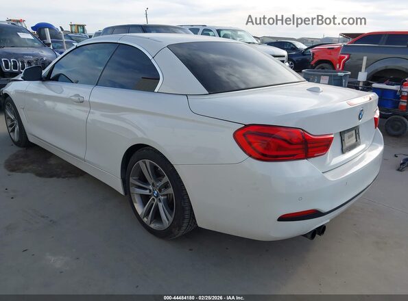 WBA4Z1C59JEC58722 2018 BMW 4 SERIES White Հետևի ձախ