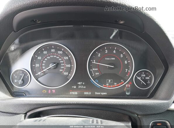 WBA4Z1C59JEC58722 2018 BMW 4 SERIES White Հետևի նստատեղերի տեսք