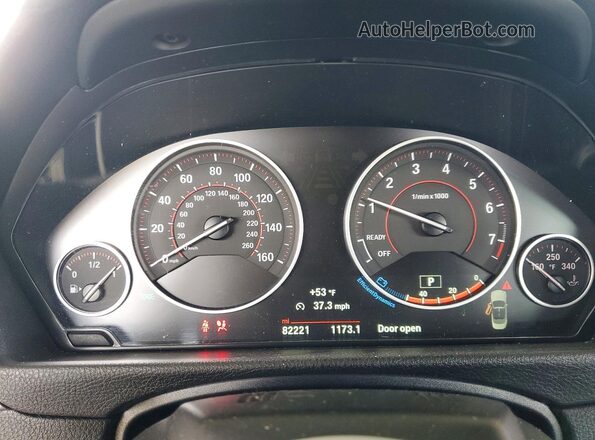 WBA4Z1C5XJEC59944 2018 BMW 4 SERIES Белый Вид щитка приборов