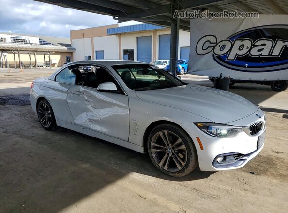 WBA4Z1C5XJEC59944 2018 BMW 4 SERIES Белый Передняя правая четверть