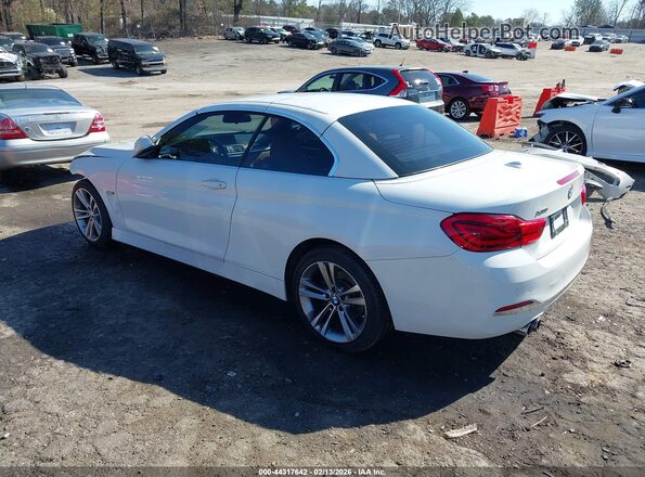 WBA4Z3C53JEC57738 2018 BMW 4 SERIES White Tył lewy