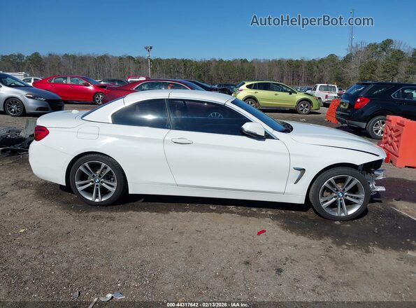 WBA4Z3C53JEC57738 2018 BMW 4 SERIES White Widok wnętrza 360 stopni
