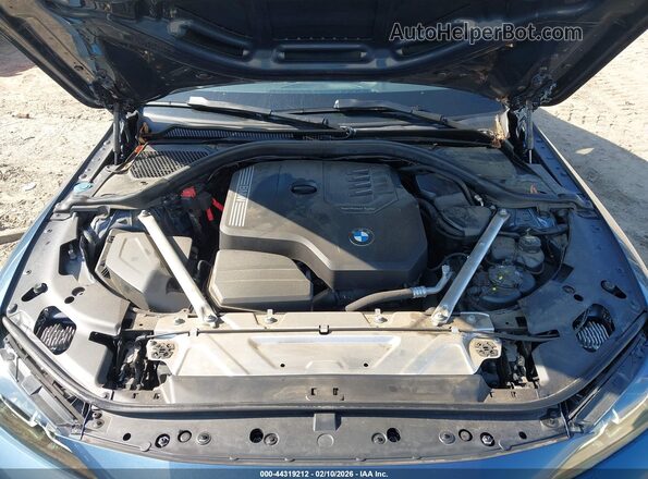 WBA53AP00NCJ54610 2022 BMW 4 SERIES Blue Вид ззаду