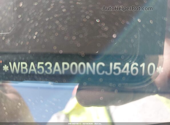 WBA53AP00NCJ54610 2022 BMW 4 SERIES Blue 