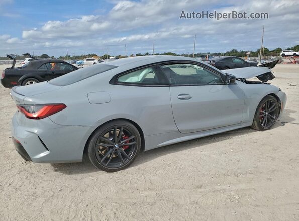 WBA53AP00RCR55964 2024 BMW 4 SERIES Silver Задня права чверть
