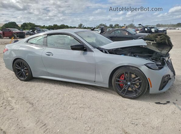 WBA53AP00RCR55964 2024 BMW 4 SERIES Silver Передня права чверть