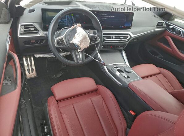 WBA53AP00RCR55964 2024 BMW 4 SERIES Silver Вид панелі приладів