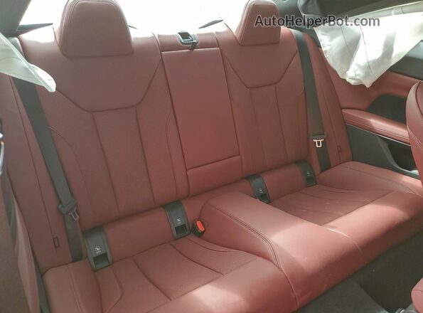 WBA53AP00RCR55964 2024 BMW 4 SERIES Silver Вид задніх сидінь
