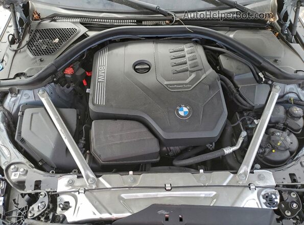 WBA53AP00RCR55964 2024 BMW 4 SERIES Silver Вид задньої частини салону