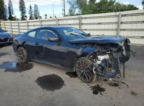 WBA53AP01MCG06758 2021 BMW 4 SERIES Black Передня права чверть