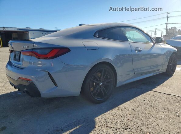WBA53AP03RCN69846 2024 BMW 4 SERIES Gray Trasero derecho