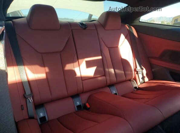 WBA53AP03RCN69846 2024 BMW 4 SERIES Gray Vista de los asientos traseros